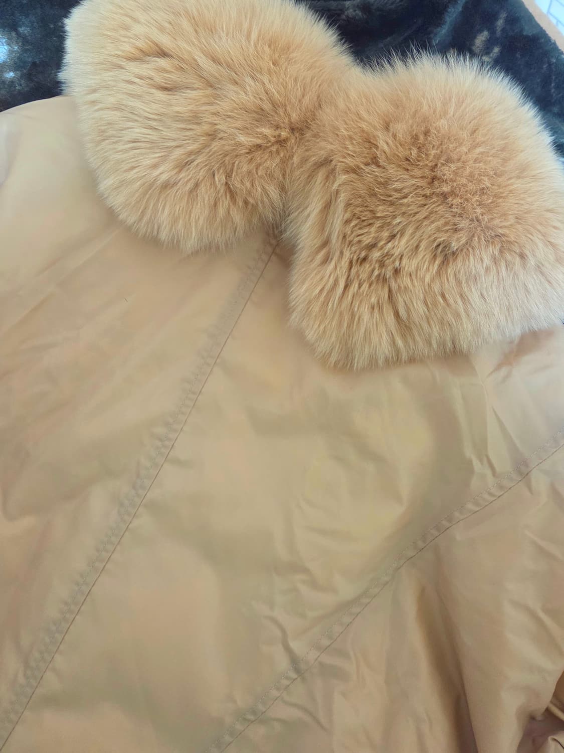 쥬시쥬디 폭스퍼 덕다운 패딩 상품이미지3