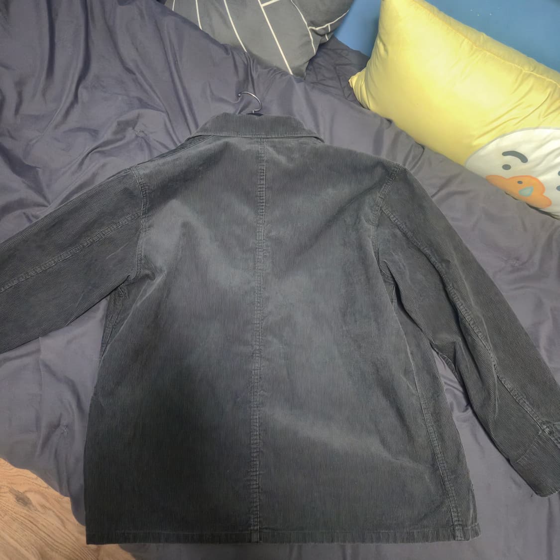 유니클로 코듀로이 재킷 L 사이즈 다크 그레이 상품이미지2