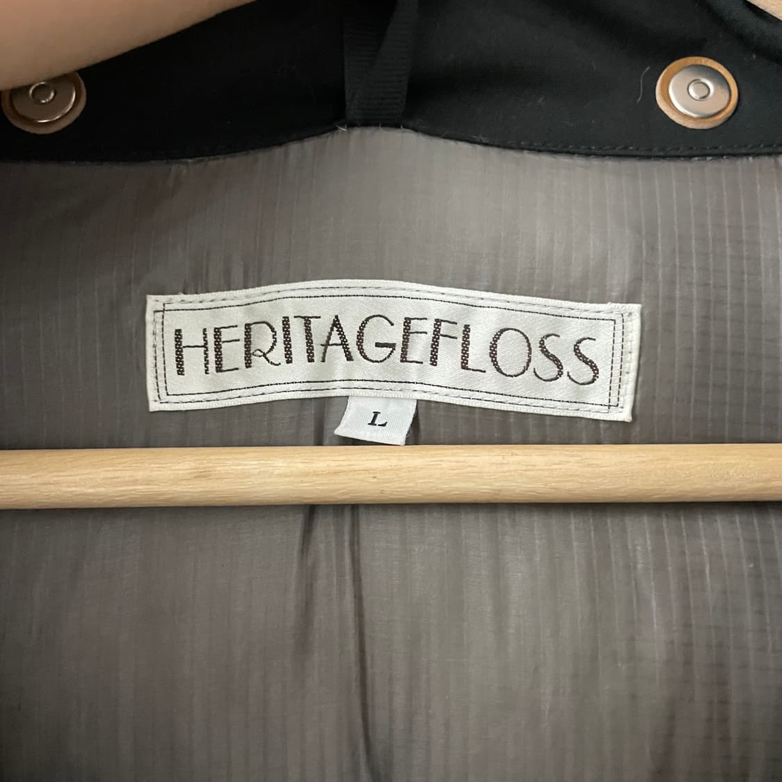 헤리티지 플로스 블랙 패딩자켓 상품이미지7