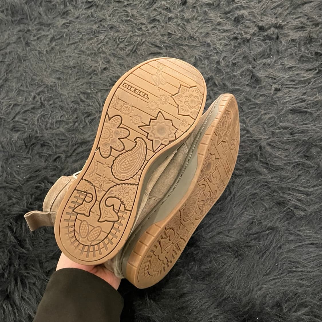 디젤 버클 디테일 부츠 상품이미지4