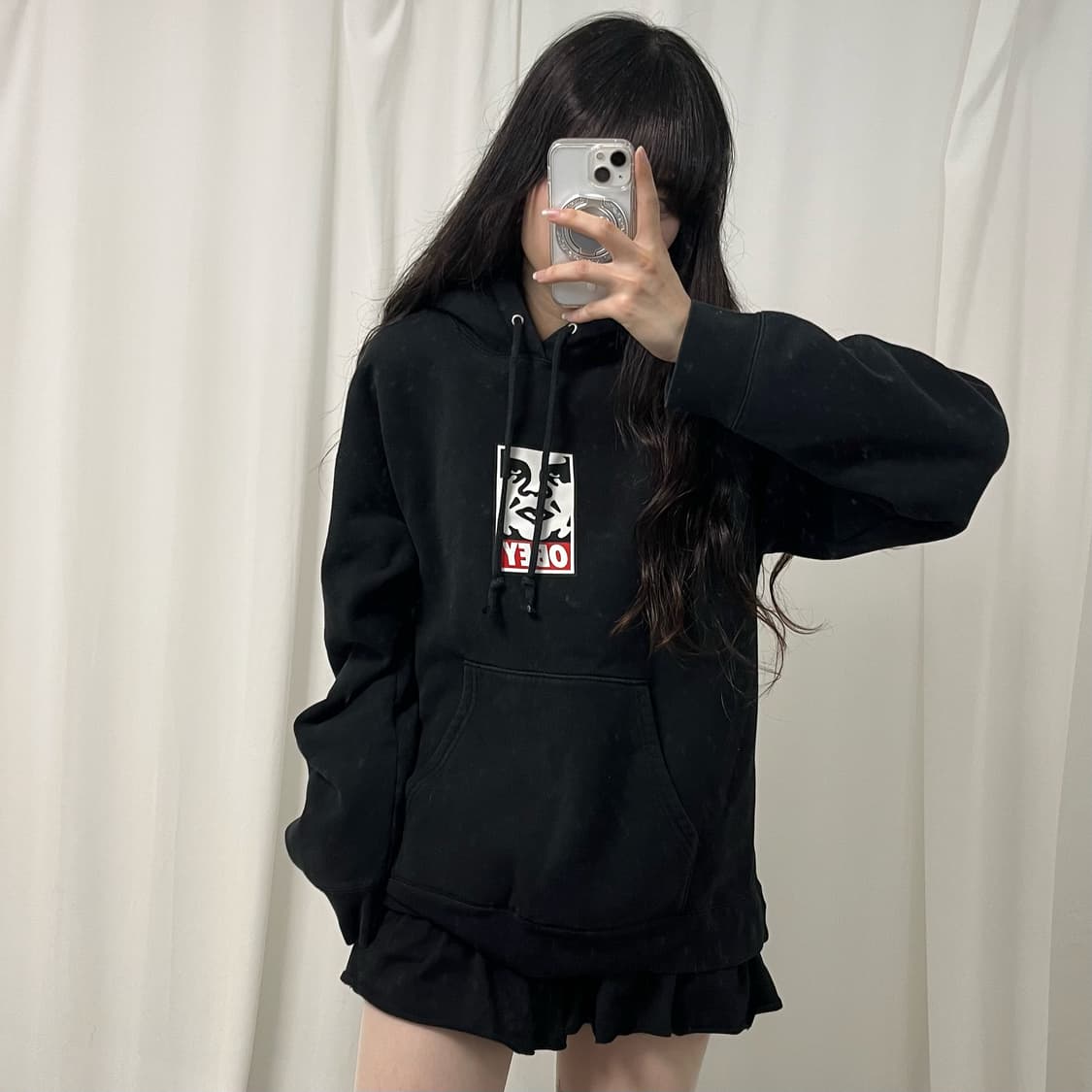 OBEY black hoodie 상품이미지1