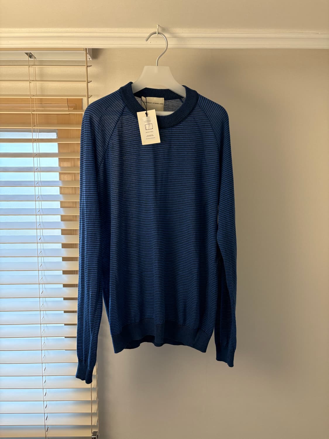 wool cotton blend stripe knit(new piece) 상품이미지1