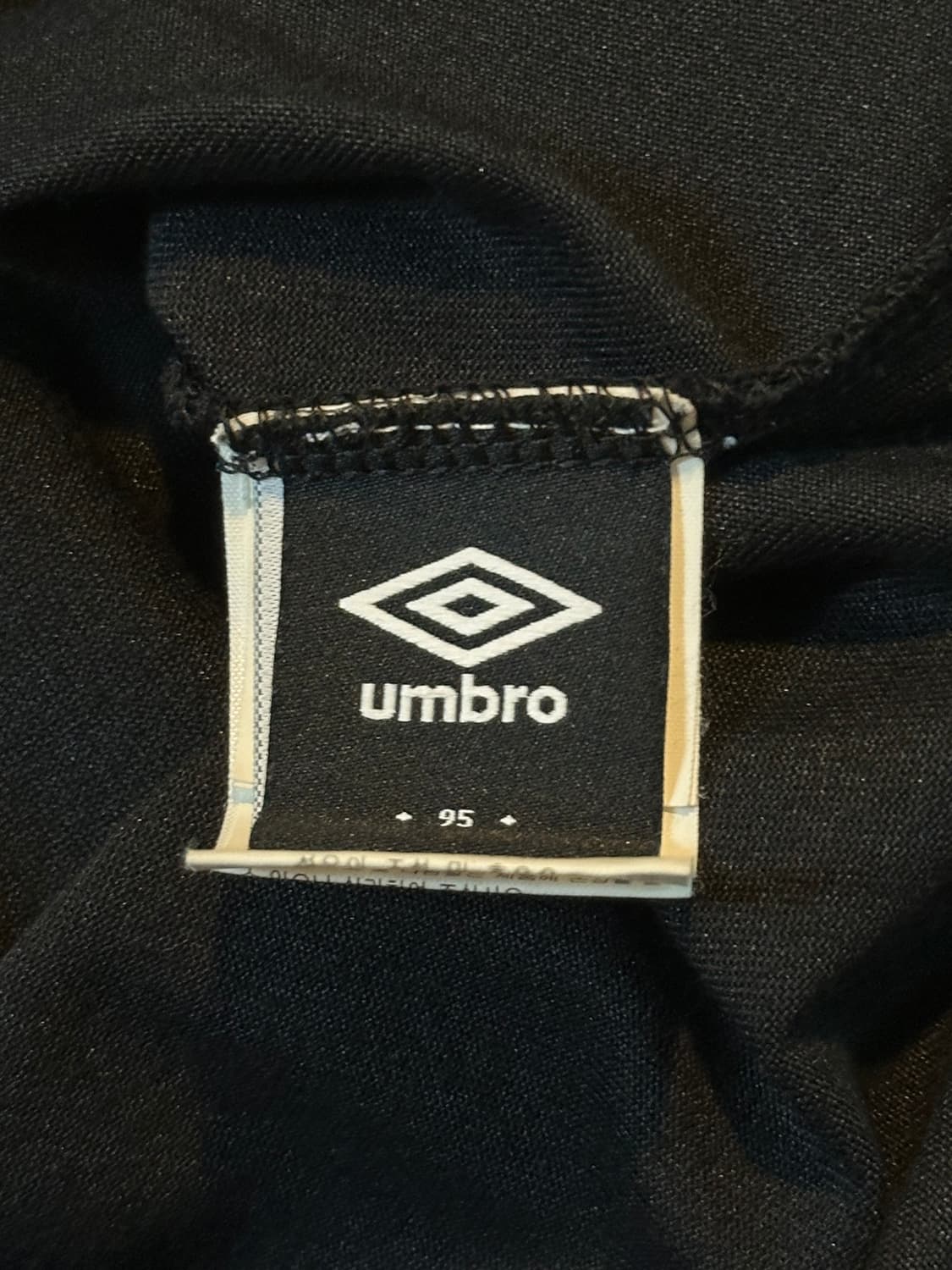 엄브로 UMBRO OOP 반팔 카라티 블랙 상품이미지7
