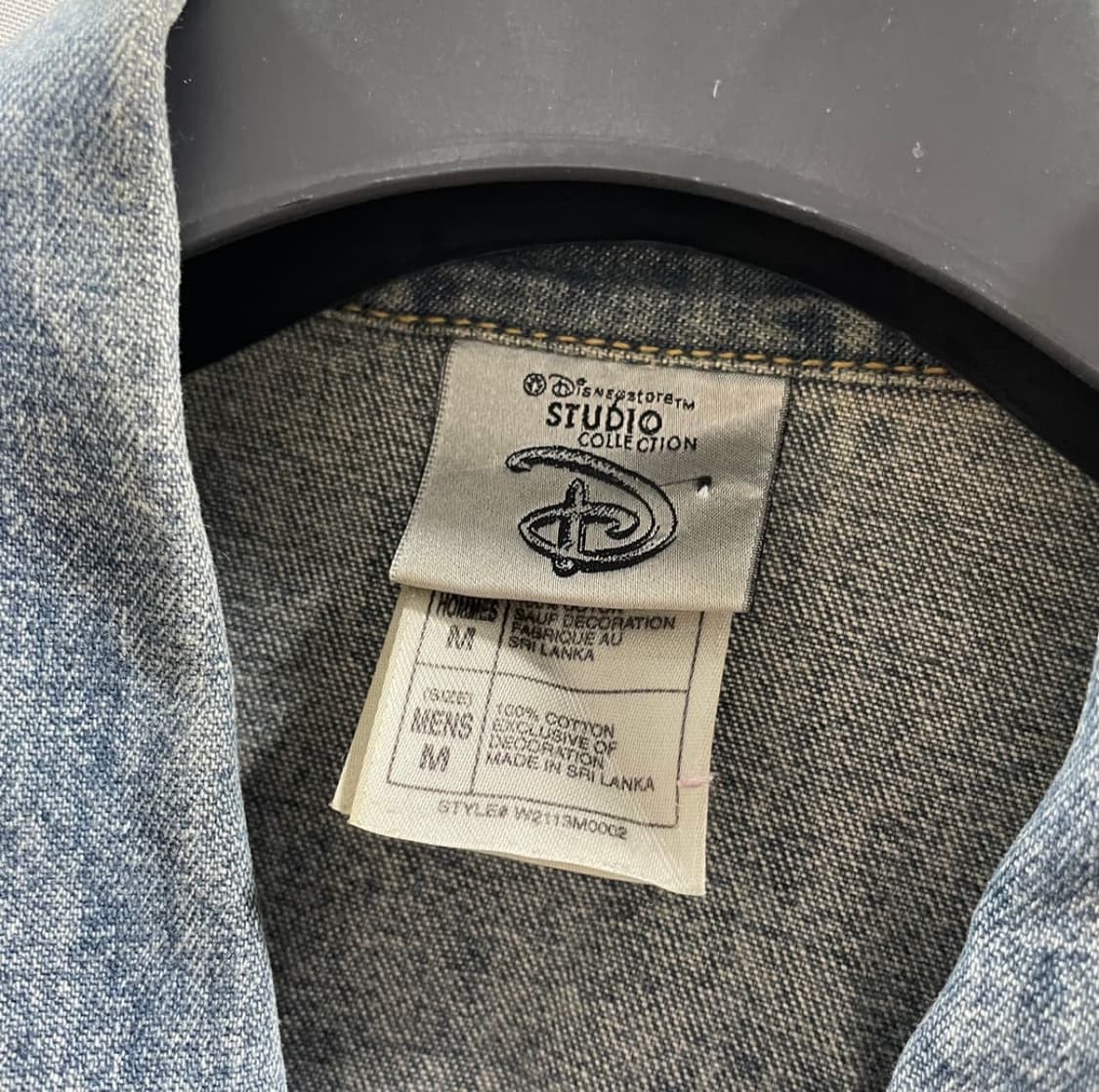 디즈니 빈티지 오리지널 굿즈 데님자켓 상품이미지8