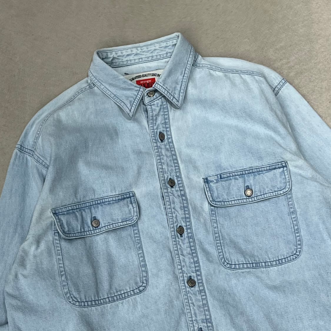 랭글러 워크 데님셔츠 s09209 상품이미지3