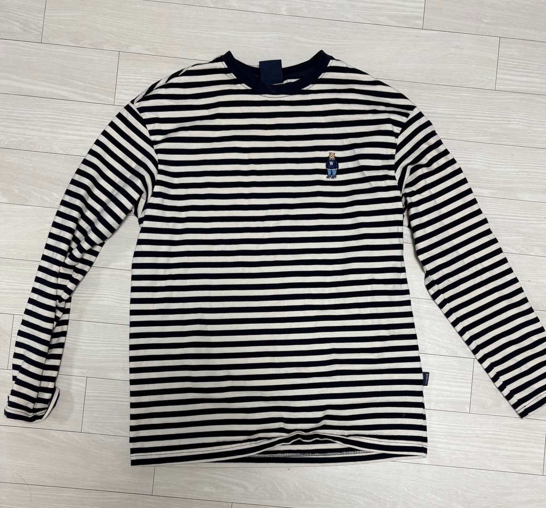 WHO.A.U 스트라이프 롱슬리브 S 상품이미지1