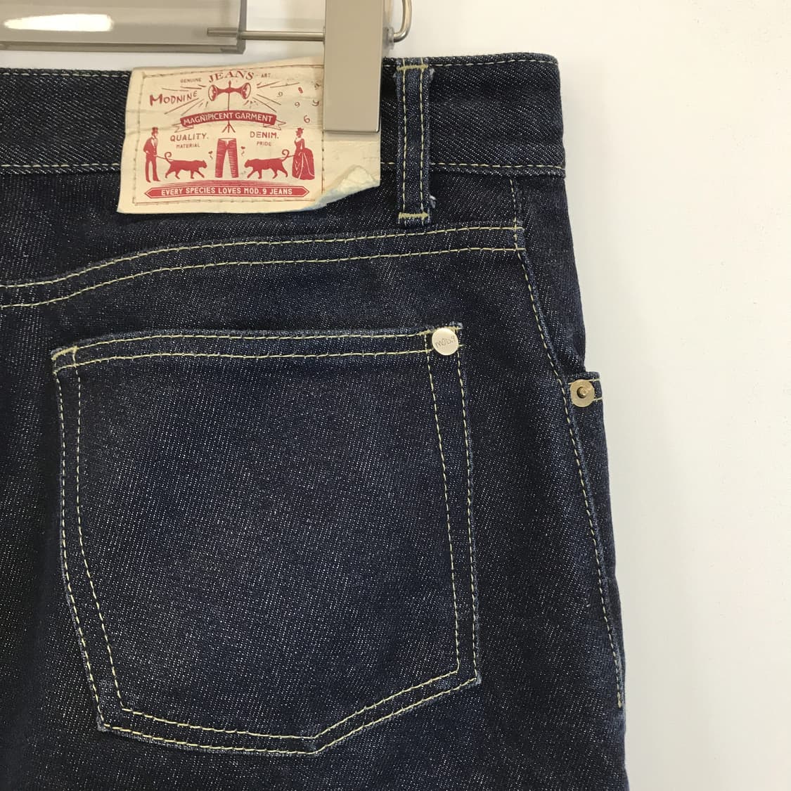 모드나인 MOD7w 와이드청바지 [32] 상품이미지4