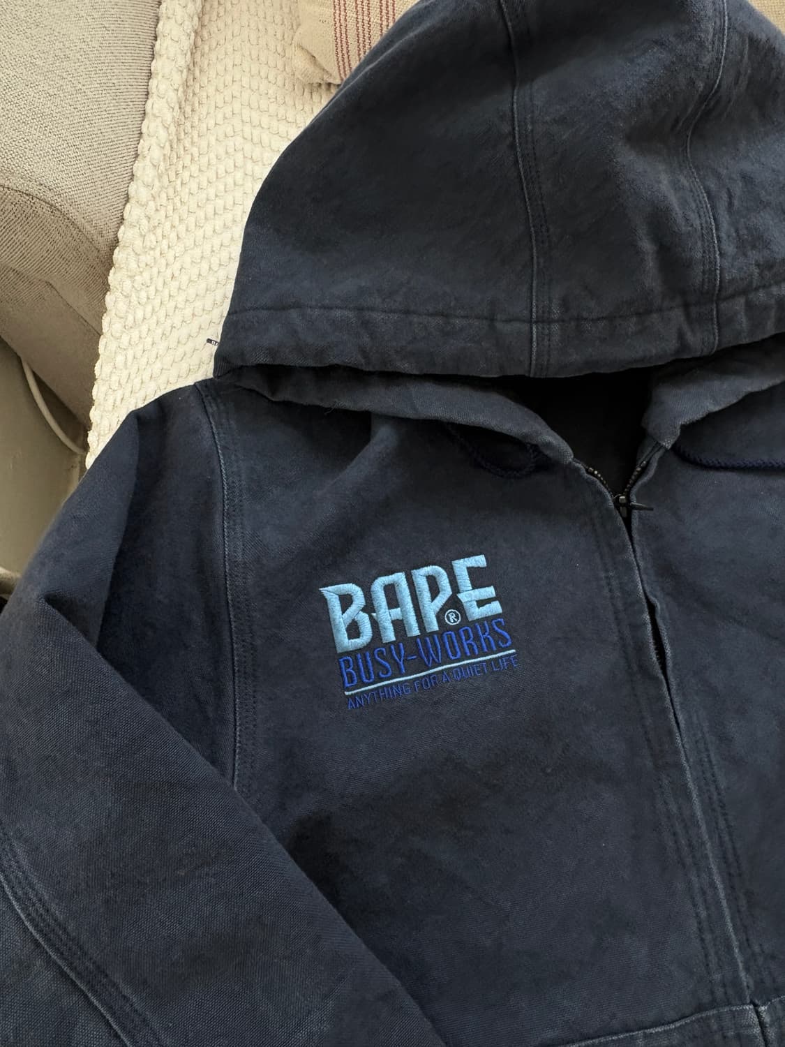 올드 빈티지 베이프 액티브 자켓 택S (실제 100정도) 상품이미지2