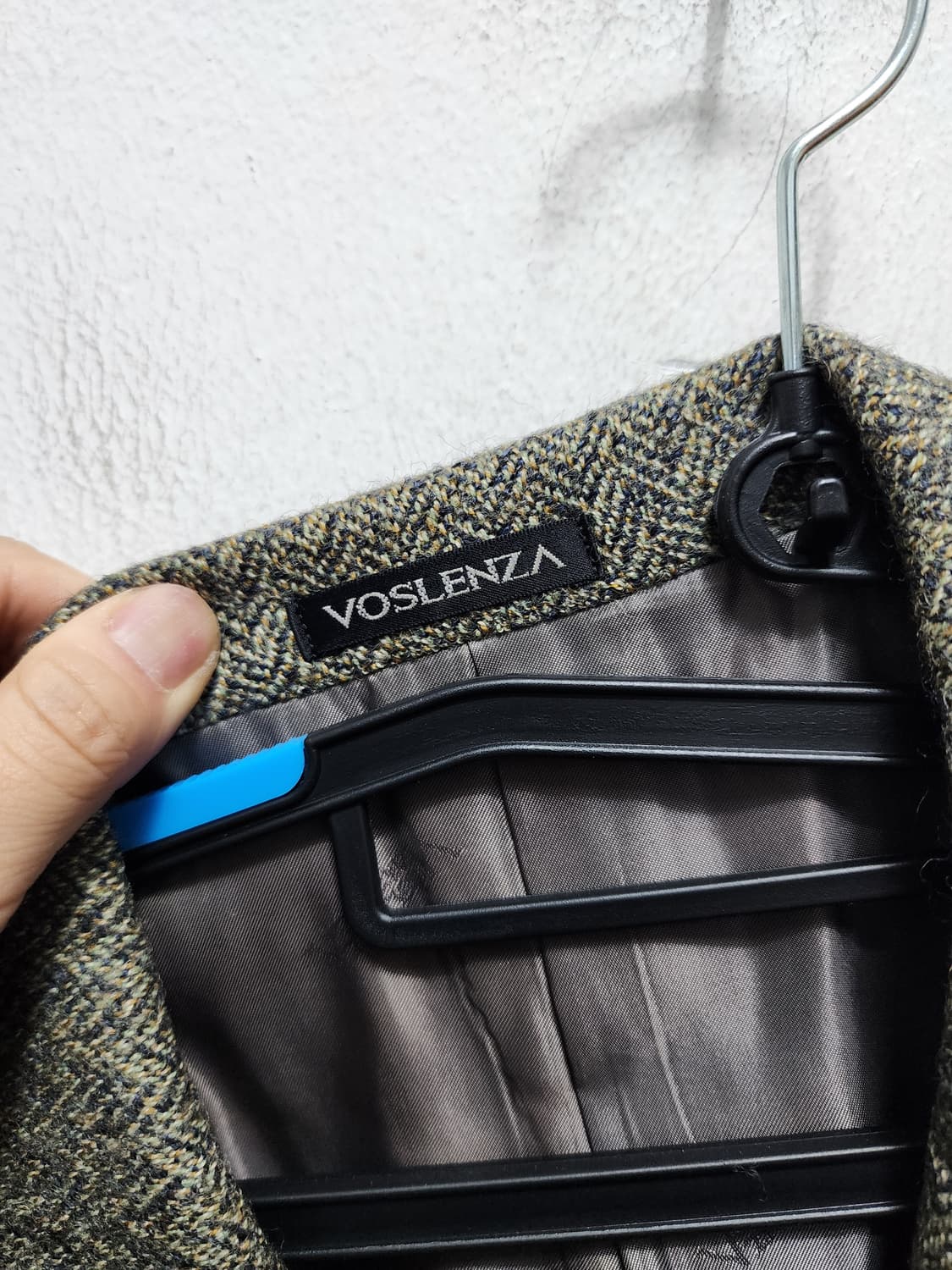 90s VOSLENZA 오버핏 더블브레스티드 블레이저 상품이미지5