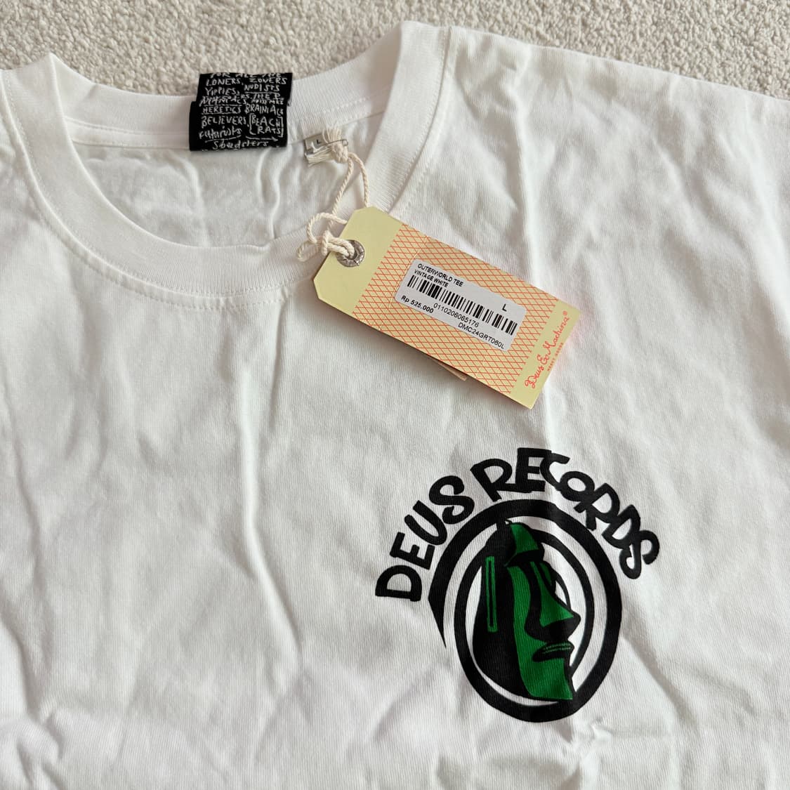 데우스 OUTERWORLD TEE 아우터월드 티셔츠 상품이미지2