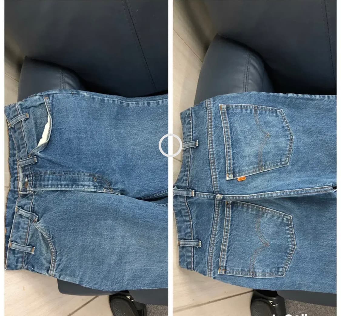 80s 리바이스646플레어(81년) 허리32 상품이미지5