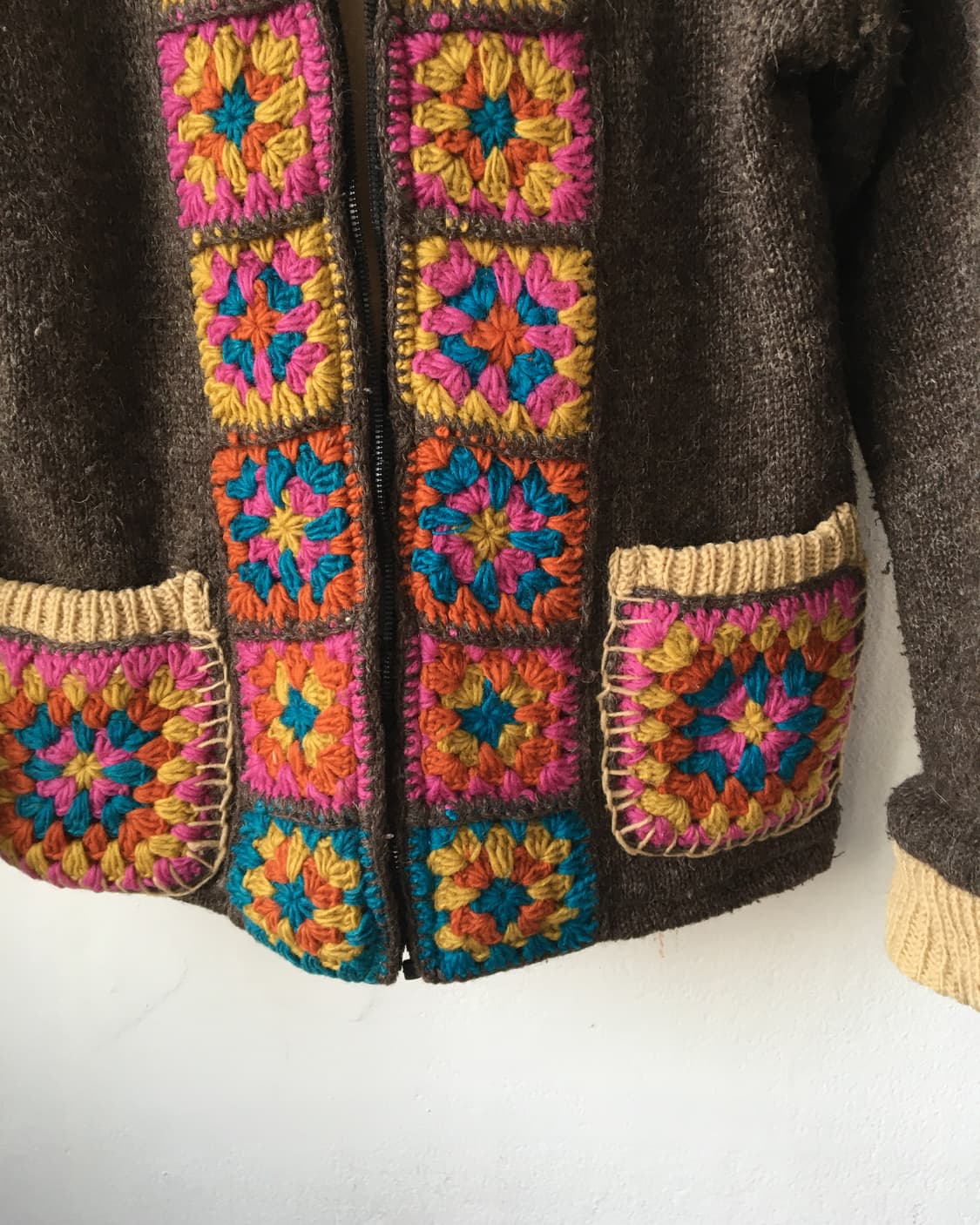 Titicaca knit hood zip up 상품이미지6