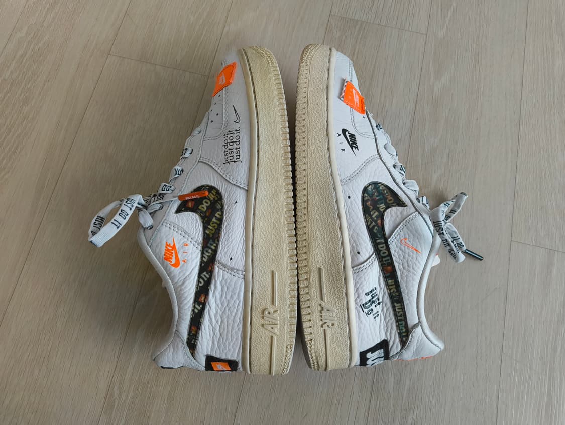 나이키 에어포스 1 로우 저스트두잇 팩 화이트 상품이미지9