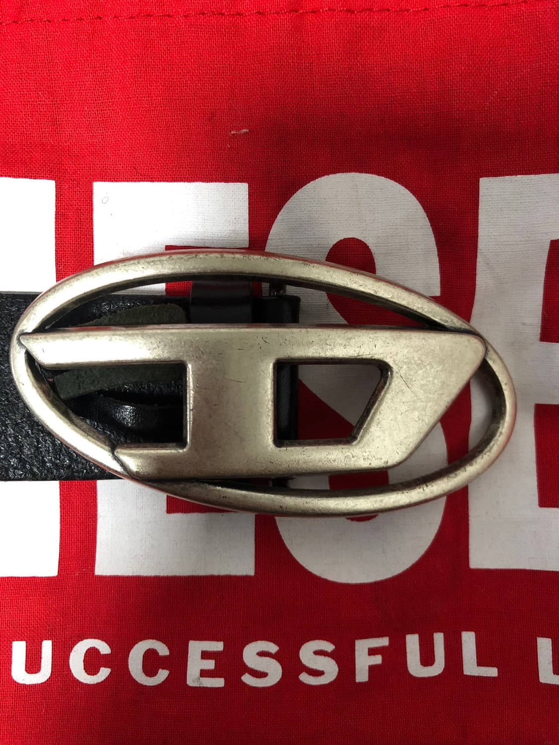 디젤 D 버클 가죽 벨트 36인치 상품이미지2