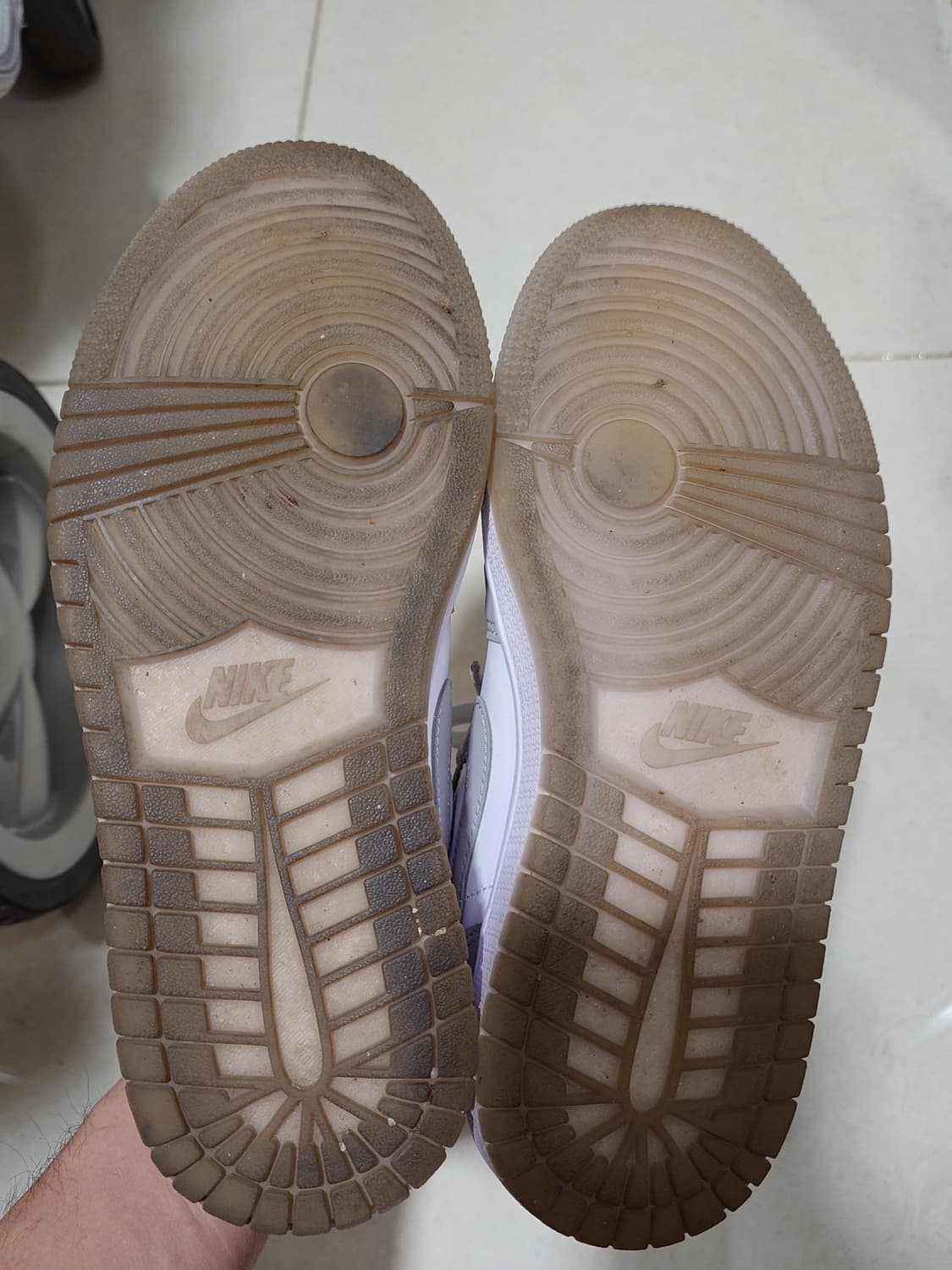 [230] 나이키 에어 조던 1 로우 화이트 울프그레이 상품이미지5