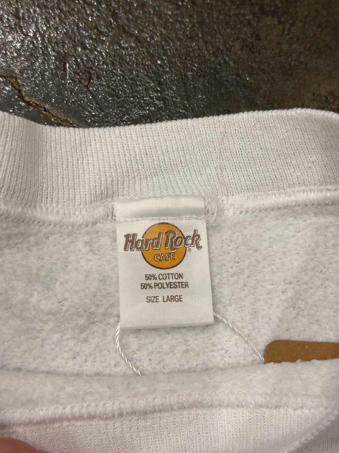 90s Hard Rock Cafe 하드락 런던 Xmas 스웻셔츠 L 상품이미지4