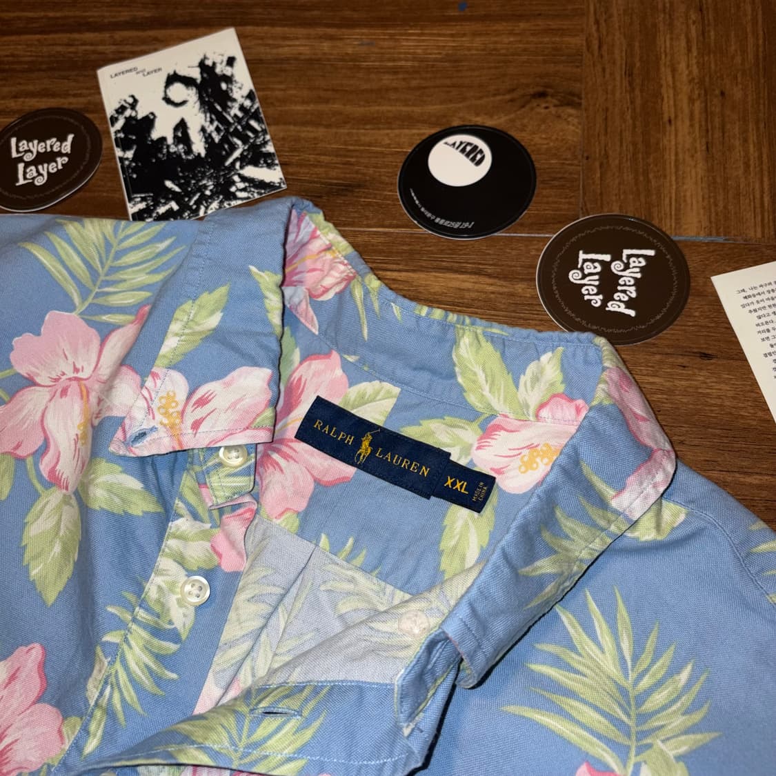 Polo ralph lauren floral pattern shirt 상품이미지3