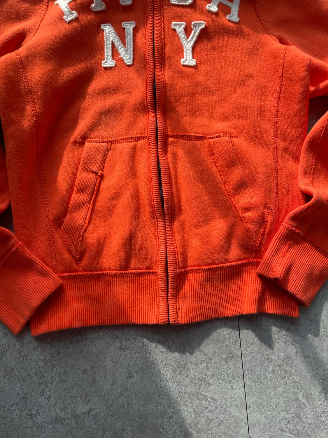 아베크롬비 오랜지 후드집업 상품이미지5