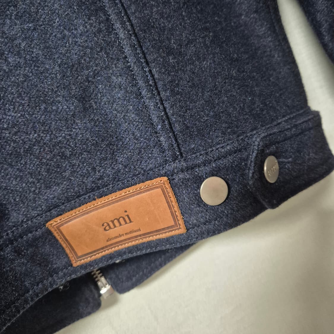 아미 네이비 블루종 자켓 상품이미지7