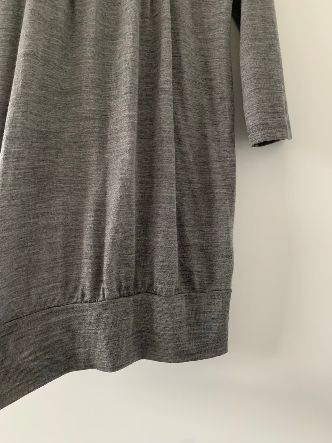 그레이 셔링 슬리브 상품이미지3