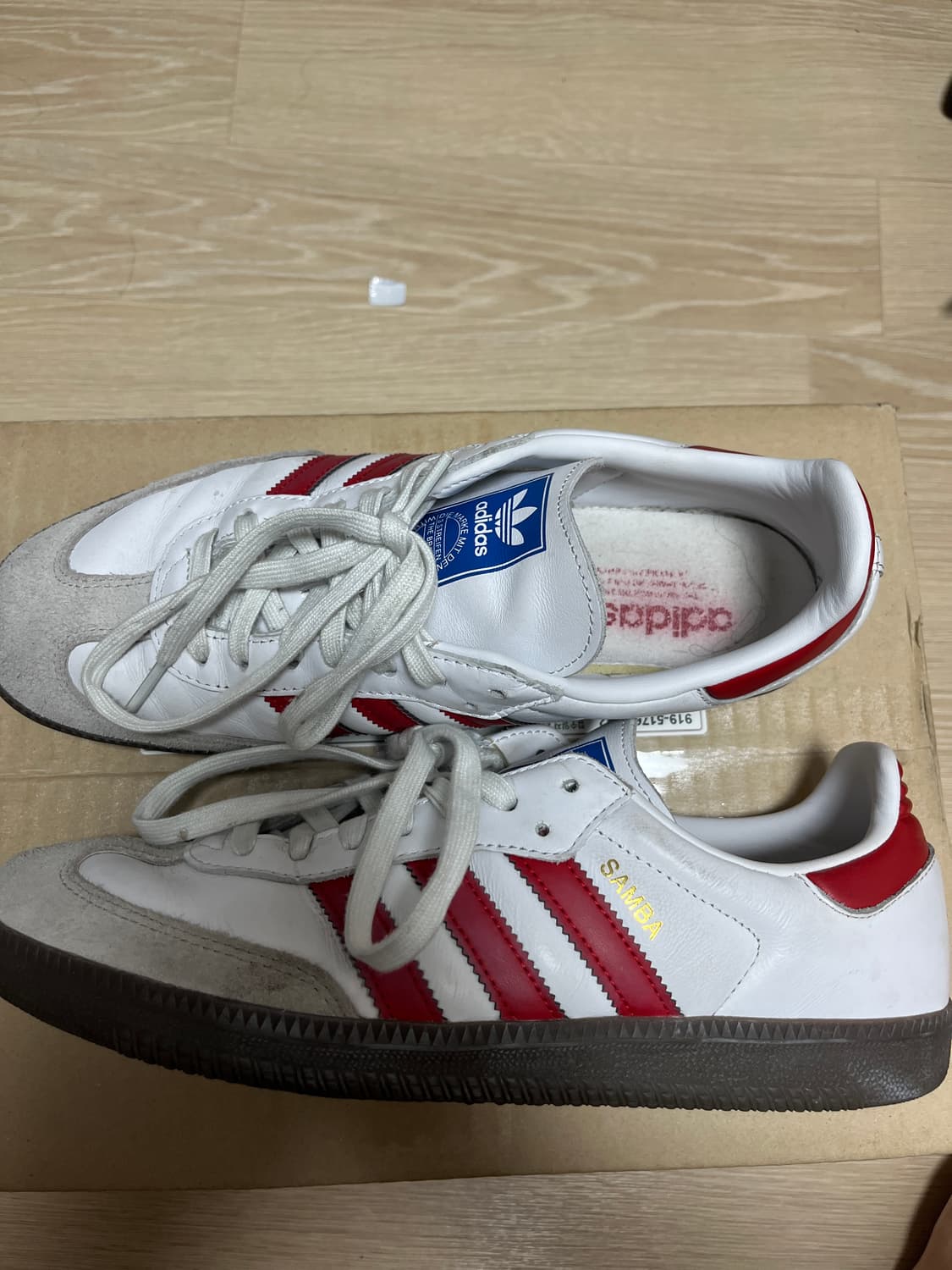 아디다스 삼바 OG 흰빨 270 상품이미지2