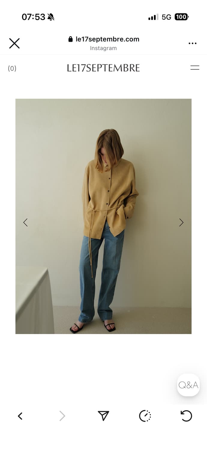 Le917 90s BLUE STRAIGHT DENIM 상품이미지1