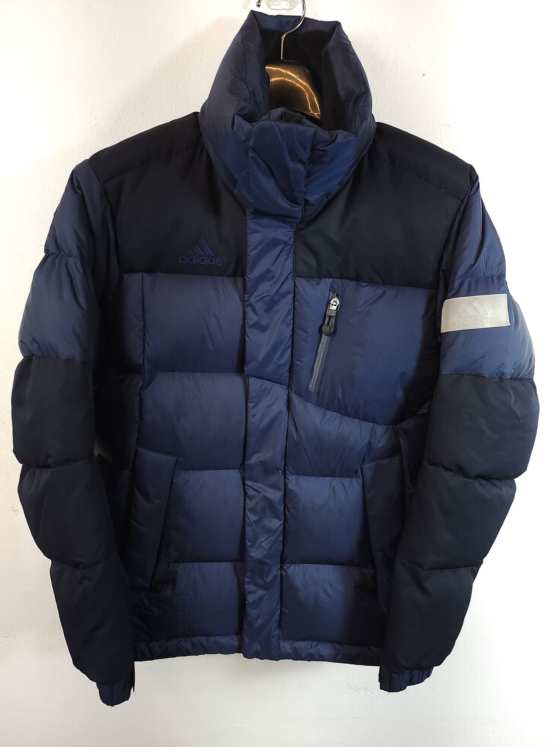 아디다스 남성 패딩 네이비 다운패딩 90-95  S 상품이미지3