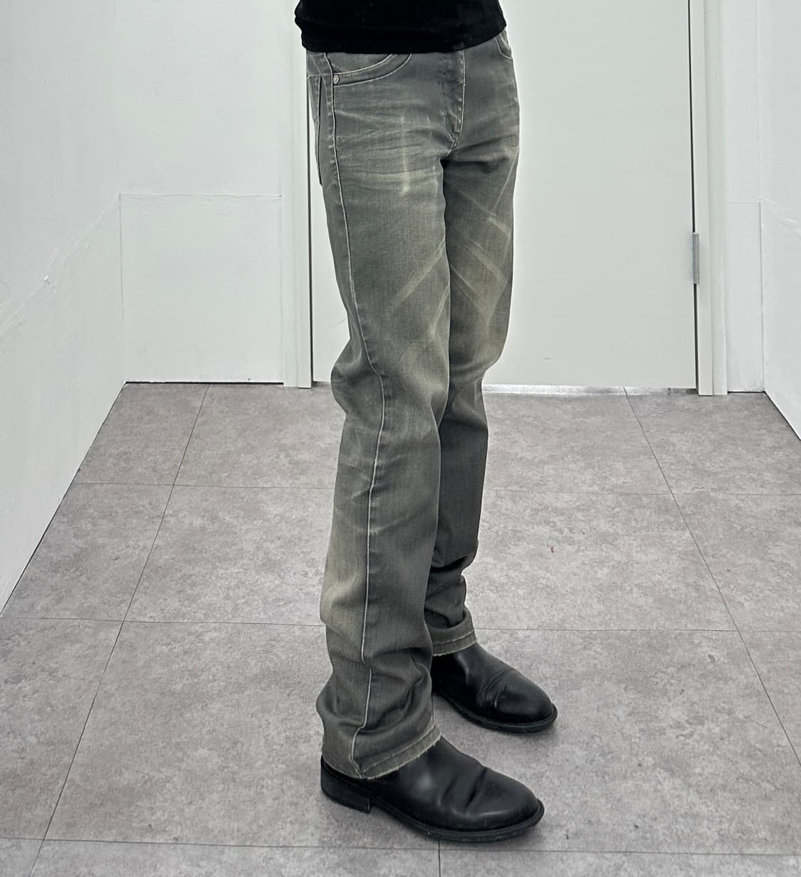 Guess Logo Hardware Washed Denim 상품이미지2