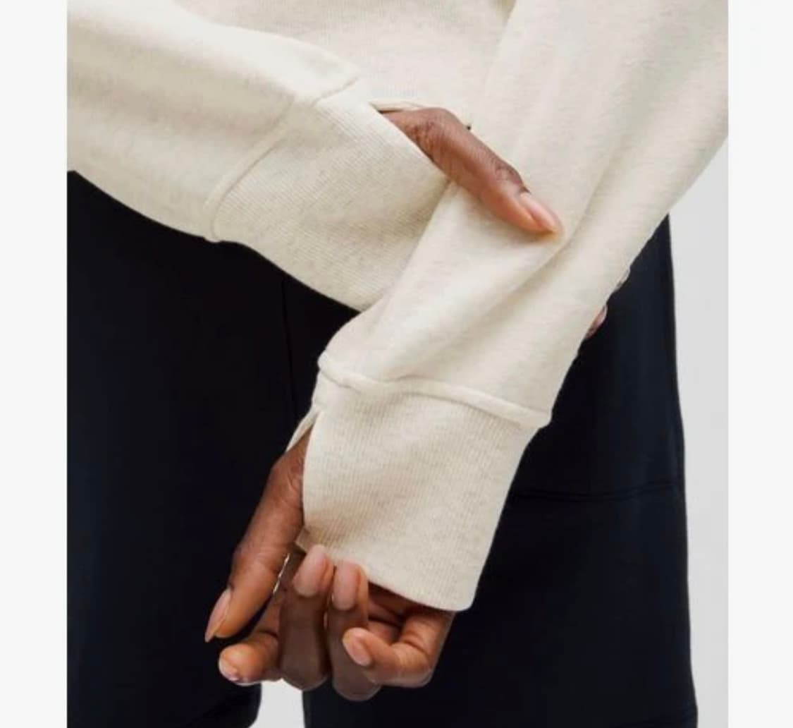 (새상품) 룰루레몬 스쿠바 오버사이즈 퍼넬넥 하프집업 상품이미지3