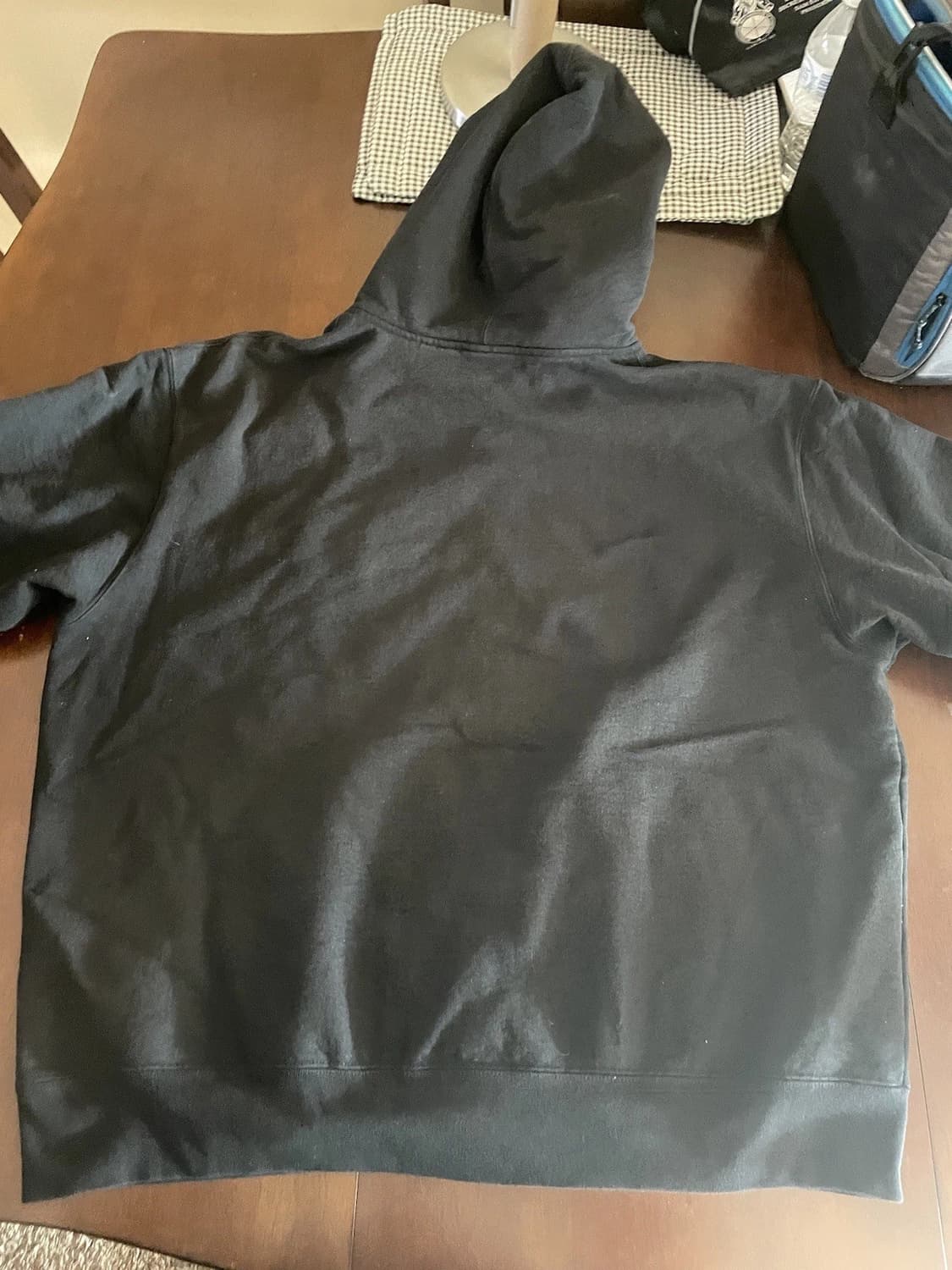 (공홈구매정품) 슈프림 S로고 후드집업 블랙 2XL 상품이미지4