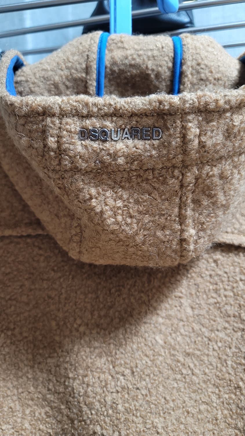 Dsquared2 더플 코트 브라운 떡볶이 eu48 상품이미지4