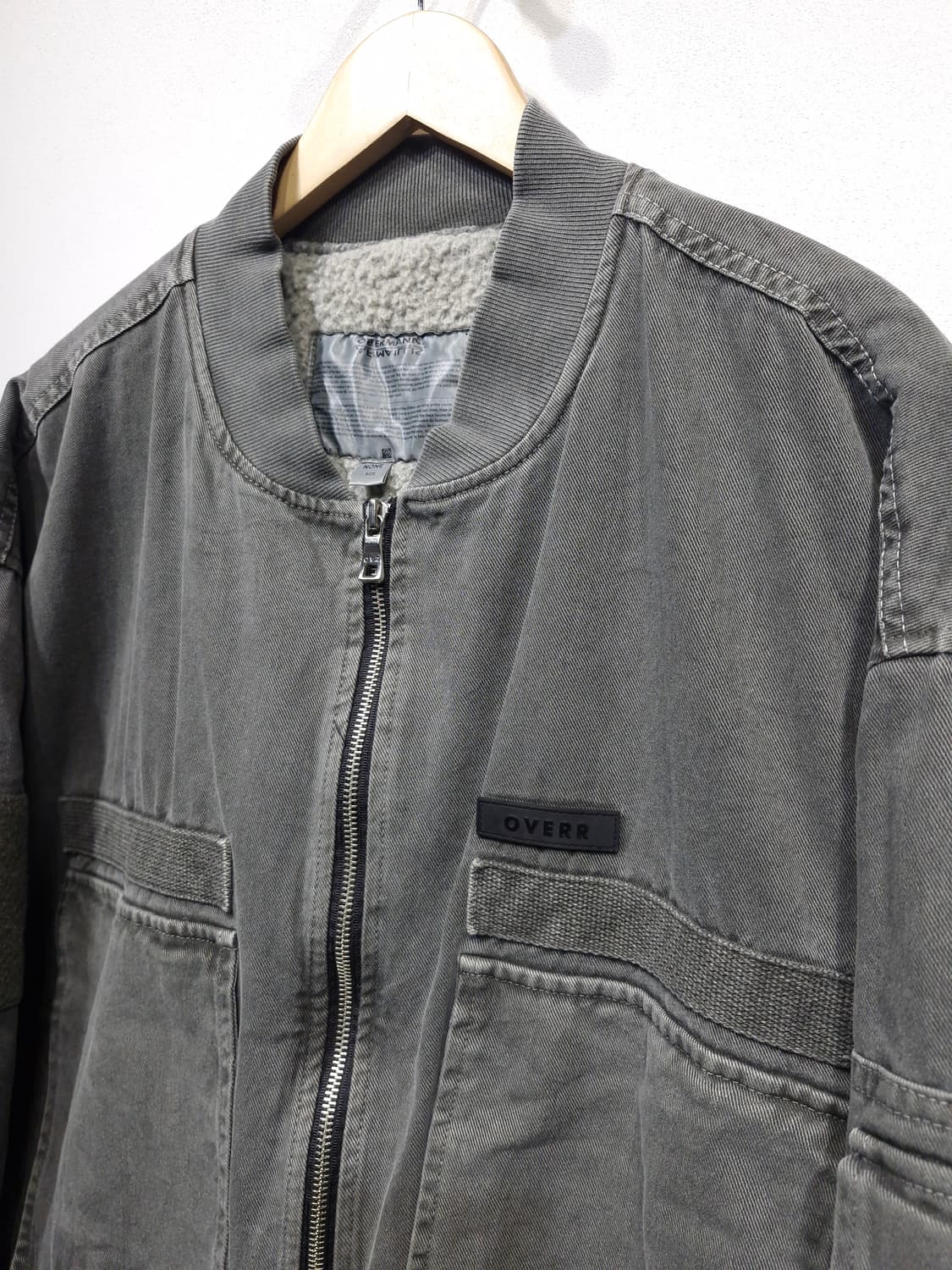 오베르 피그먼트 헤비 웨이트 MA-1 상품이미지5