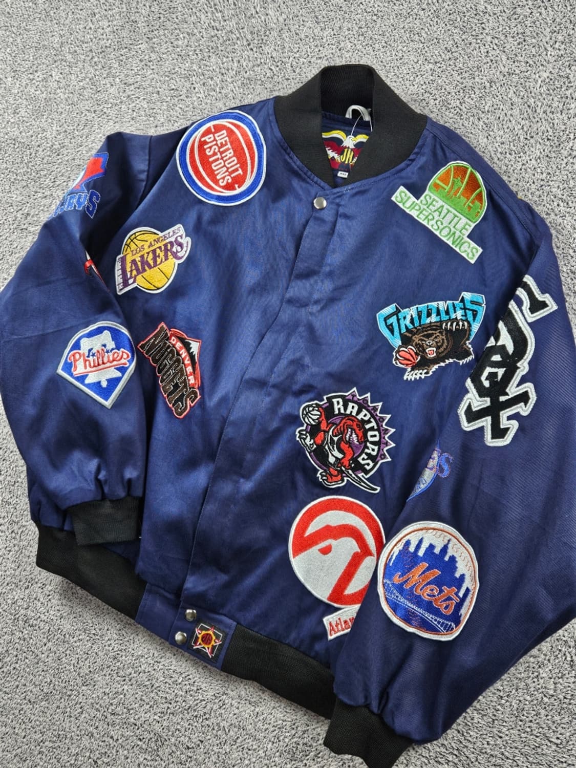 JH 리메이크 MLB 올팀 패치 로고 자켓 ( 2XL ) / 11200 상품이미지7