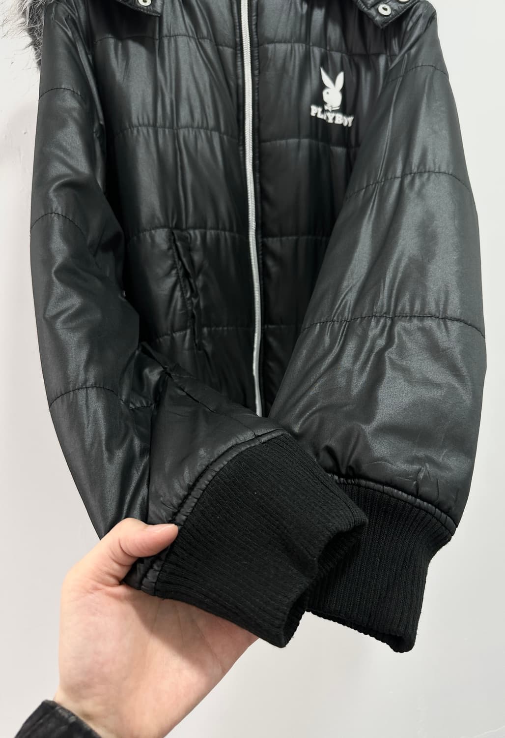 PLAYBOY fur trimming padding  상품이미지5
