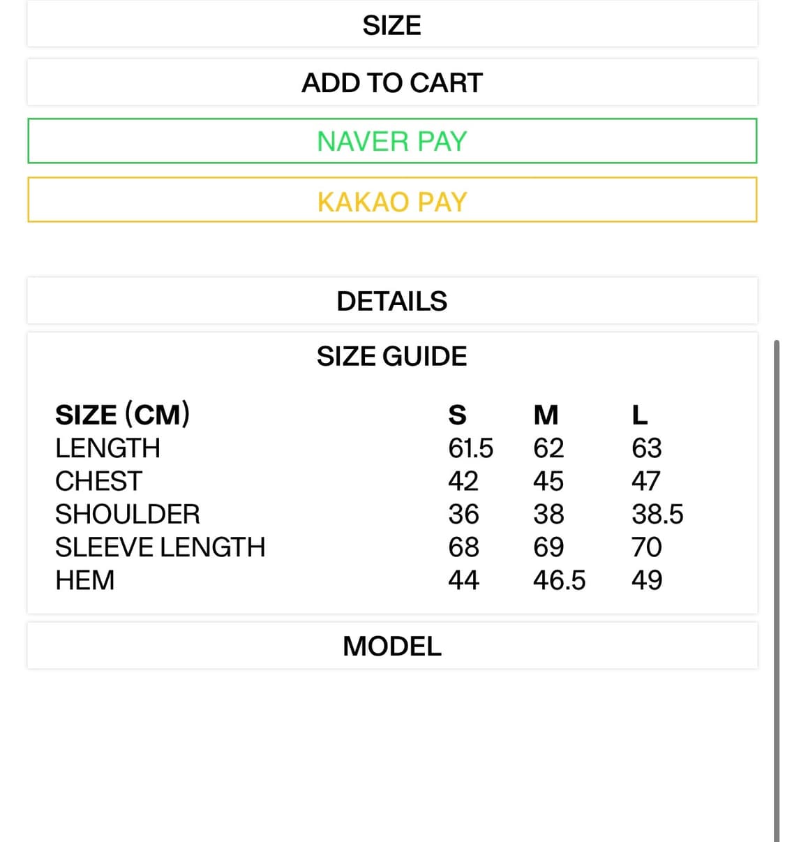 Open YY - HOOK HENLEY LONG SLEEVE (차콜) S 상품이미지5