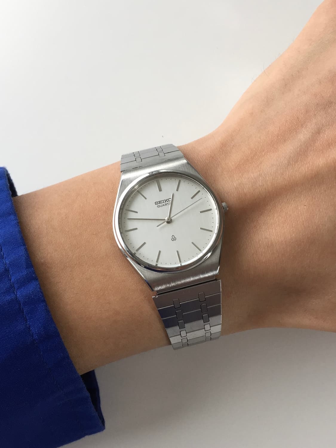 80s seiko chariot silver dial quartz 상품이미지6