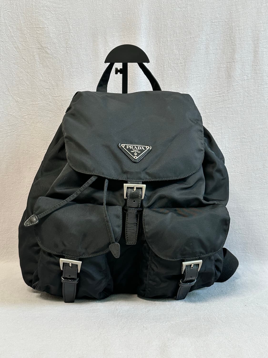 프라다 포코노 나일론 백팩 투포켓 버클 미디움 상품이미지6