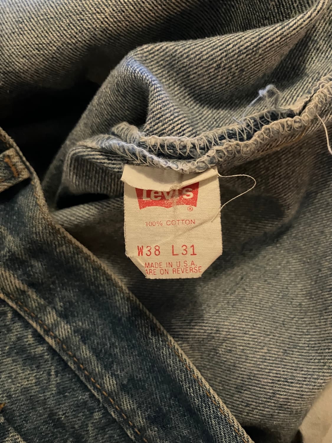 90s USA Levis 501 0000 Denim Pants 상품이미지9