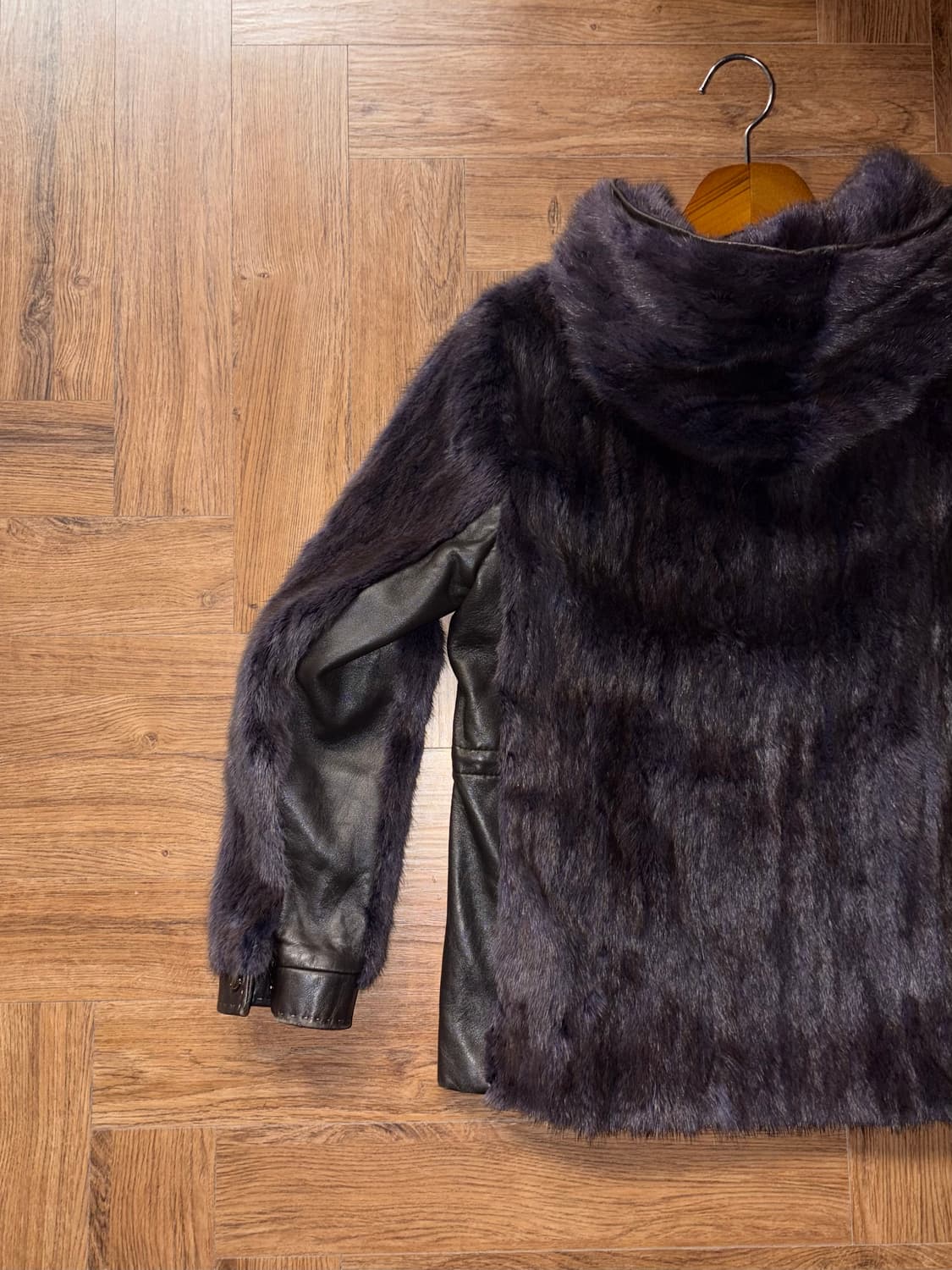 빈티지 후드 퍼자켓 상품이미지10