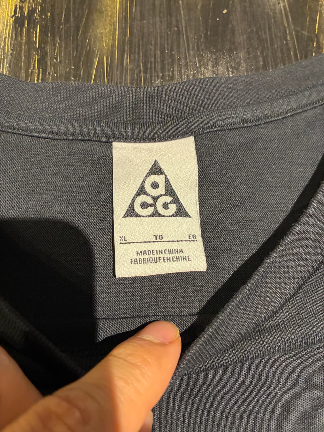 XL) 나이키랩 ACG 티셔츠 블랙 상품이미지3