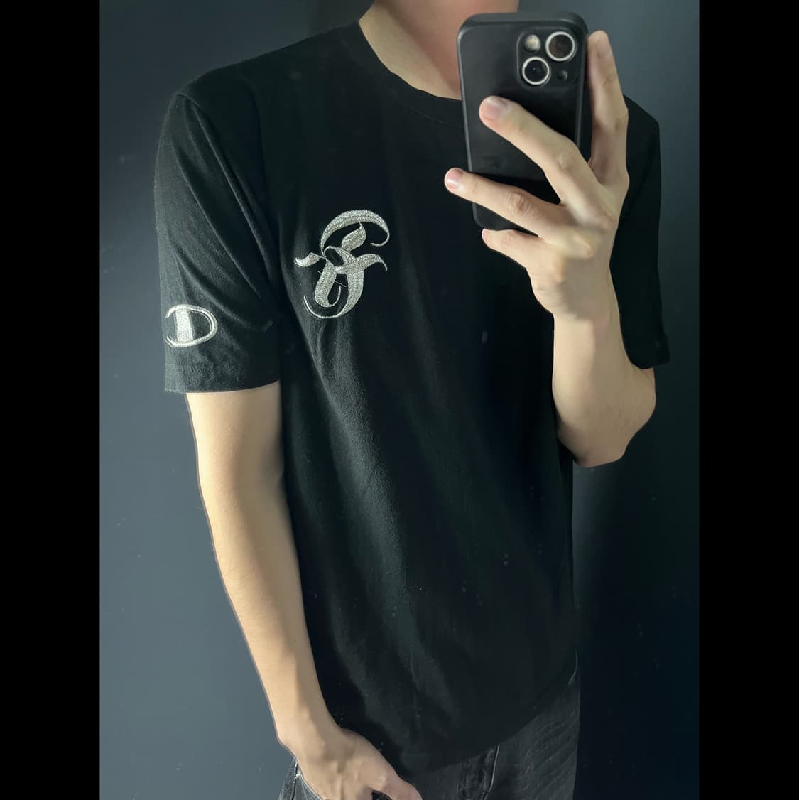 [100] CHAMPION 챔피온X드레스캠프 반팔티 상품이미지1