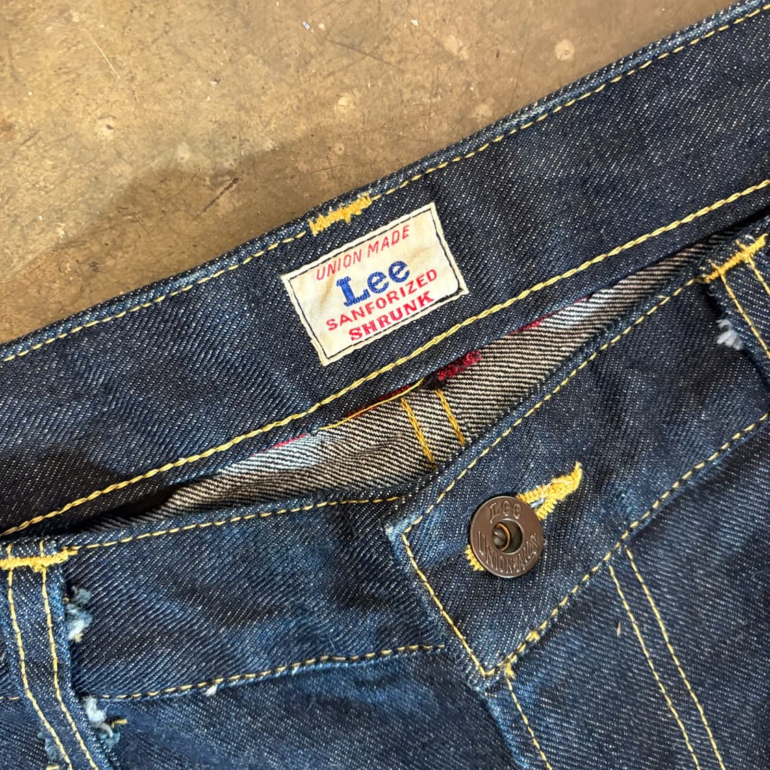 리 유니온메이드 로우라이즈 슬림부츠컷 상품이미지9