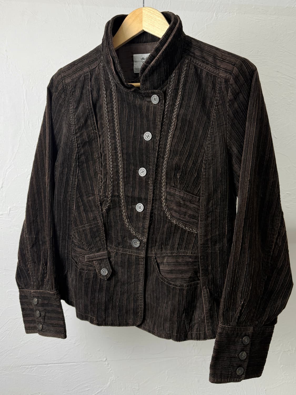 Vill d'azur 코듀로이 자켓 상품이미지2