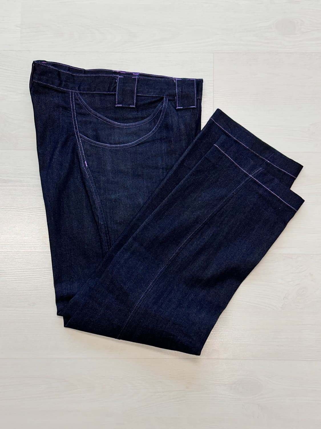 [30/ 32] 아픽스 스토브 데님 팬츠 상품이미지2