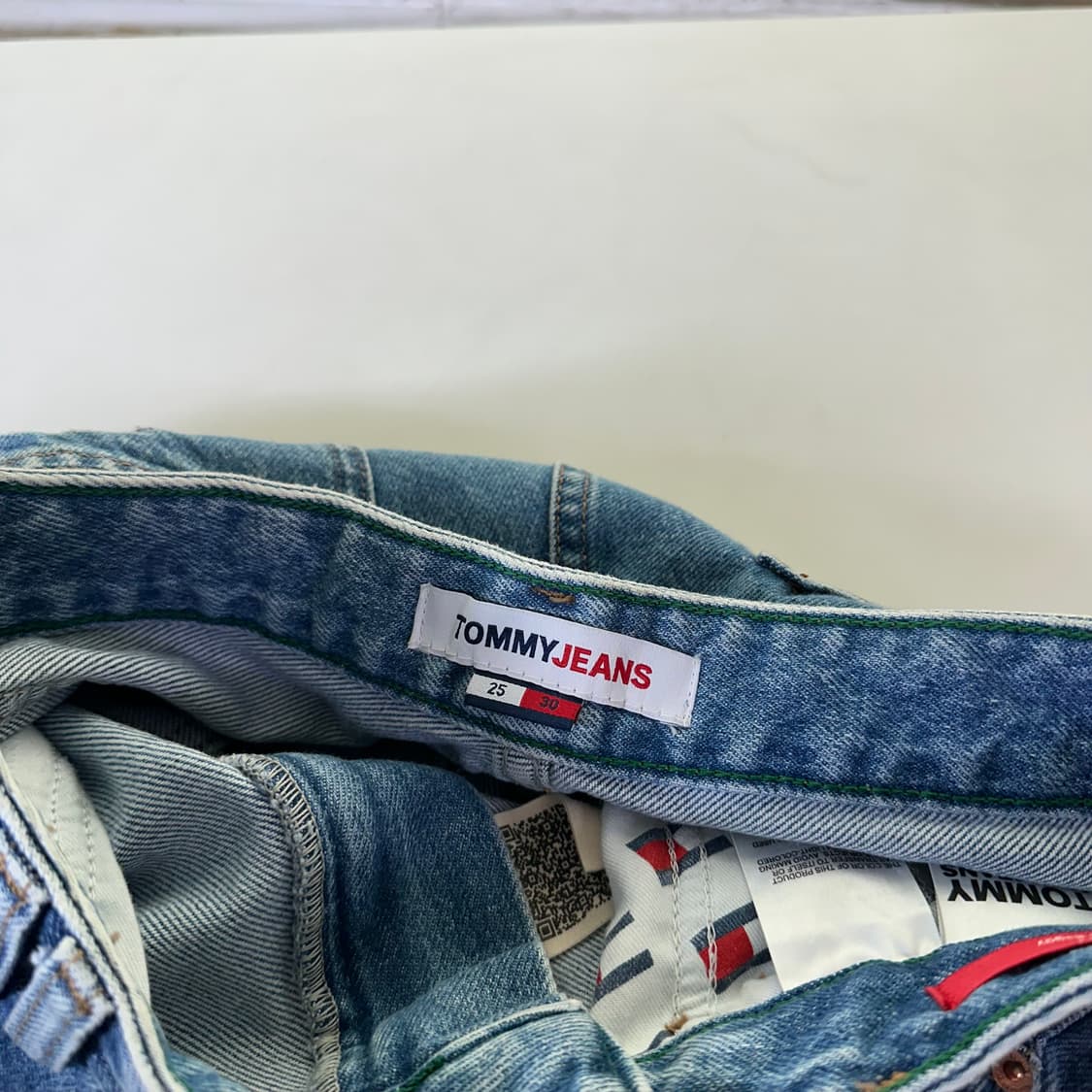 우먼M-L 타미진스 와이드핏 연청워시드 데님팬츠 상품이미지3