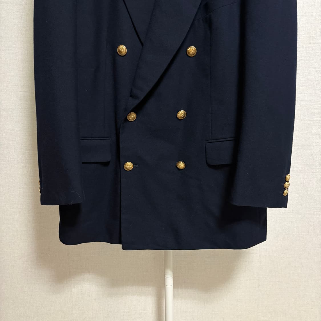 헨리코튼 더블브레스티드 울 금장블레이저 / 네이비, 50 상품이미지3