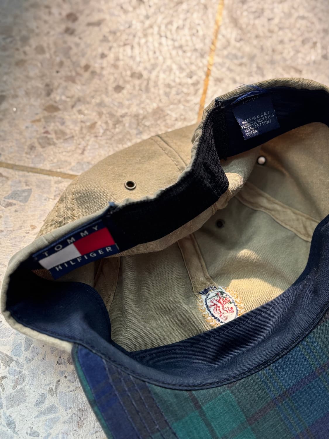 Old Tommy Hilfiger Crest Long Bill Cap 상품이미지6
