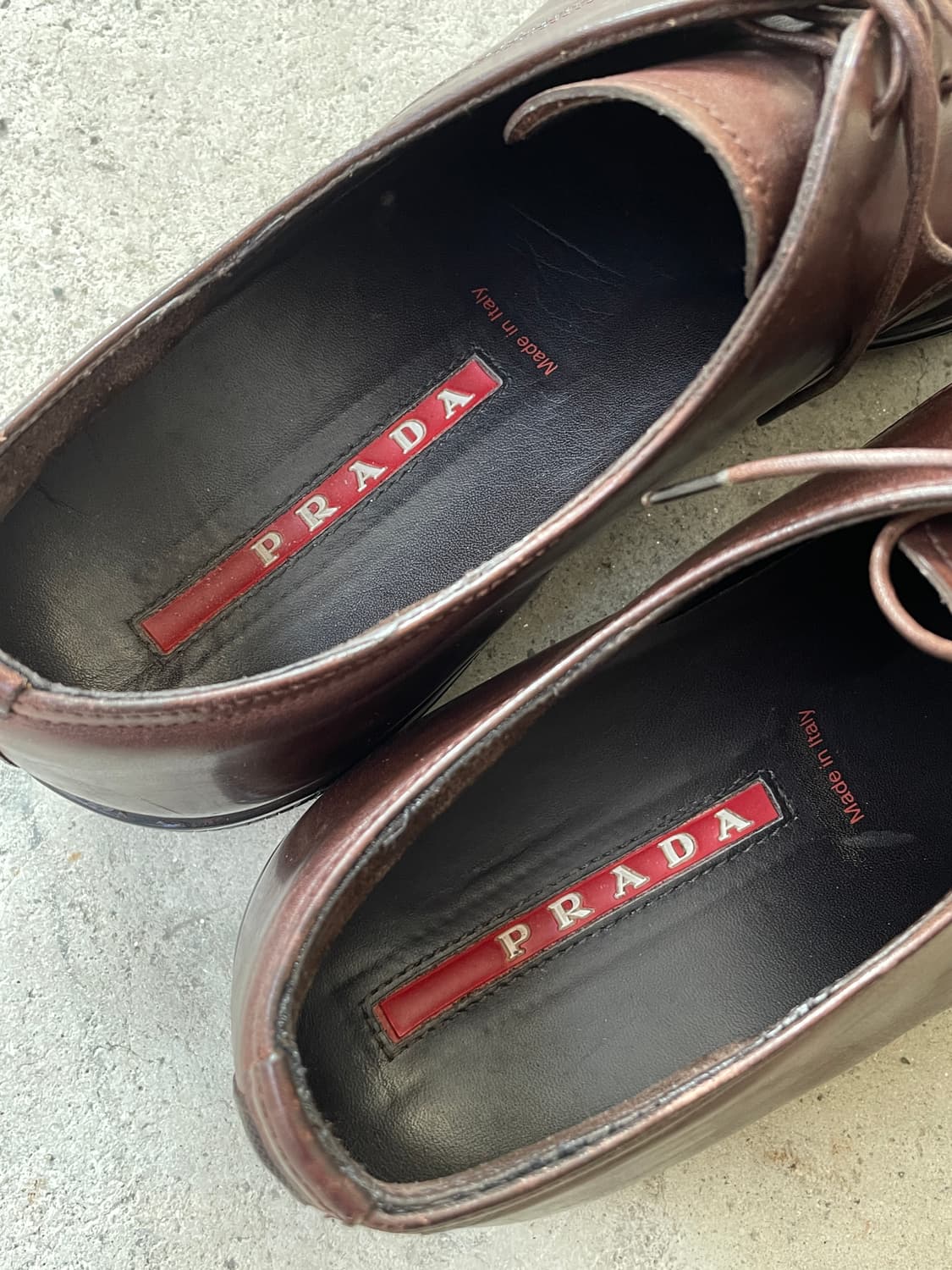 00s Prada Sports Brown Derbey(Italy Made 상품이미지7