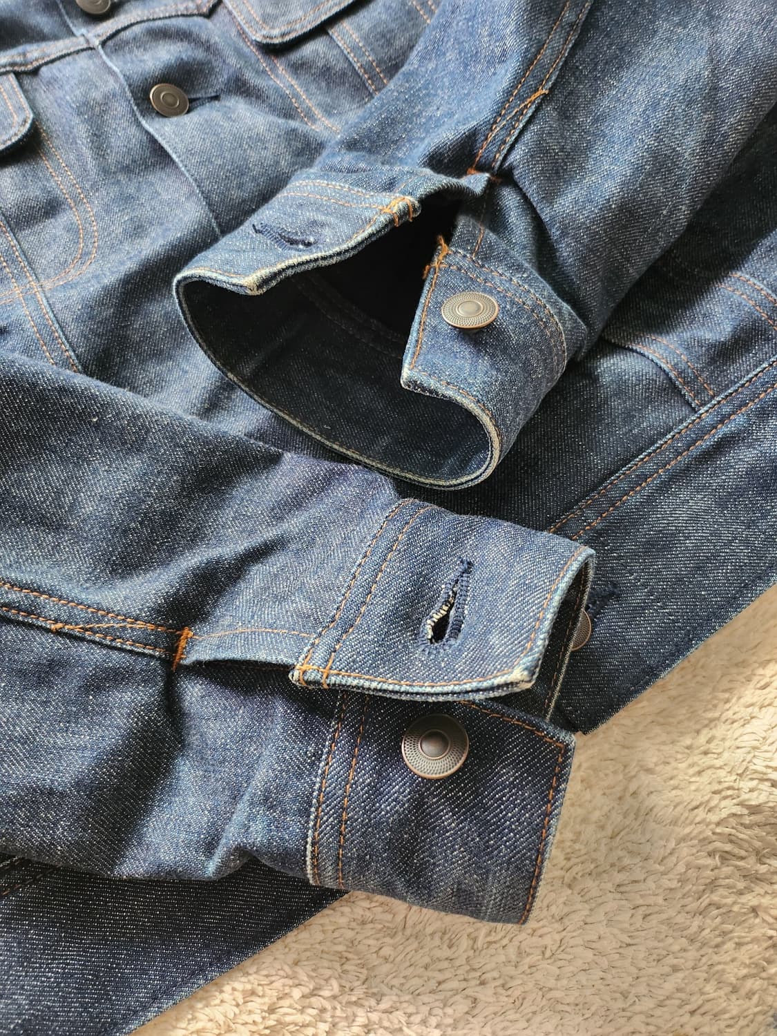 코모리 comoli denim g.i. jacket 상품이미지4