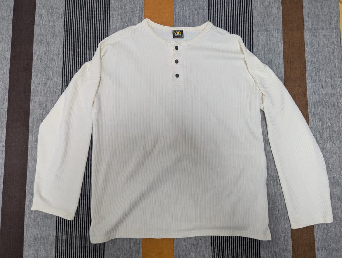 VDR비디알 헨리넥 롱슬리브 크림 M 상품이미지1